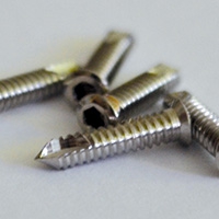 Screws for fixing plates