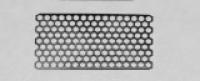 100 микронная титановая сетка 1,5 см x 3 см